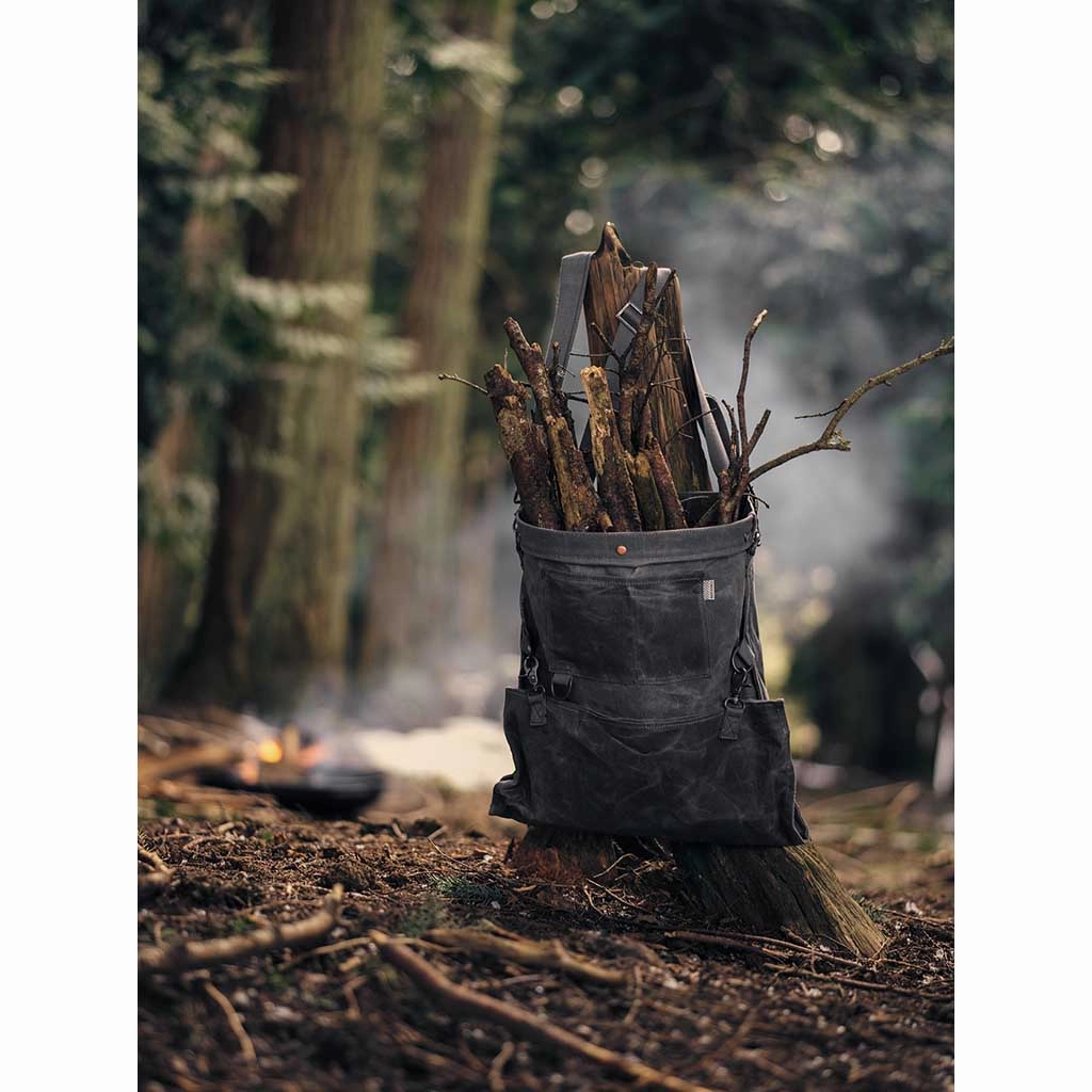 Waxed Canvas Gathering Bag