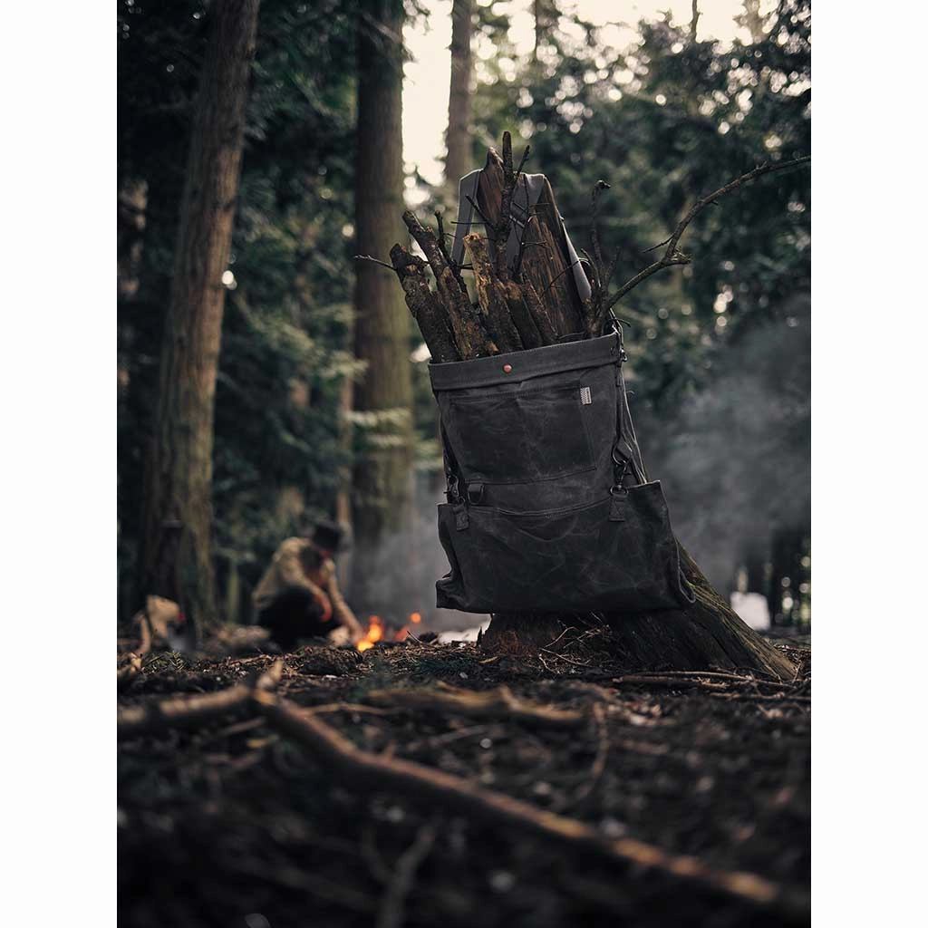 Waxed Canvas Gathering Bag