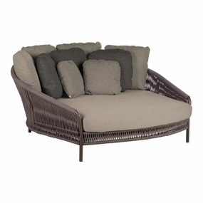 Weave Round SunbedPatio reclining sun chair