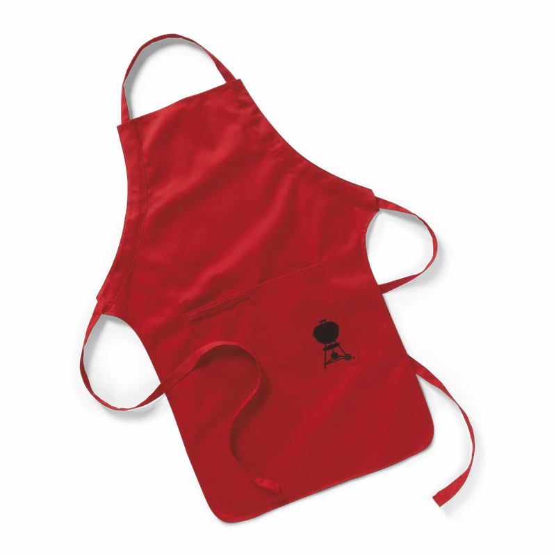 Weber Apron Red - 6534 outdoor griddle for camping trips