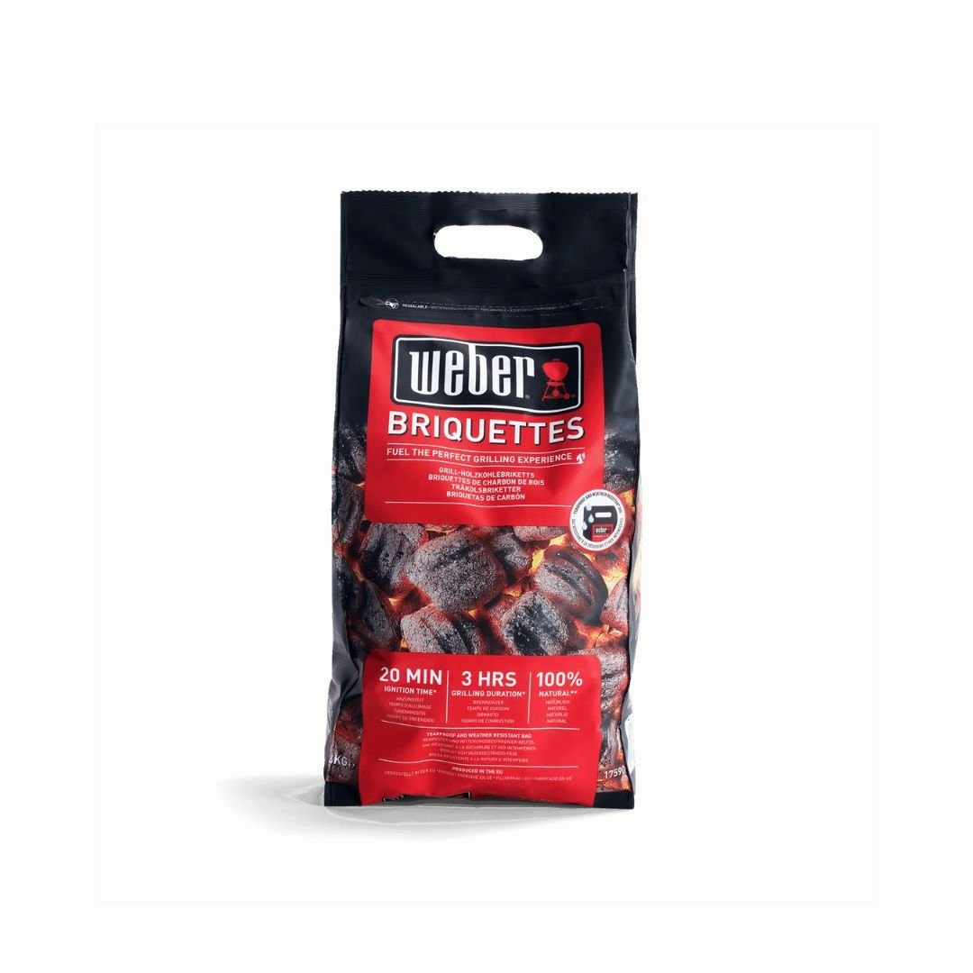 Weber BBQ Briquettes 4kg outdoor kitchen cooking station with sink