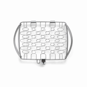 Weber BBQ Grilling Basket Small outdoor kitchen cooking station with sink