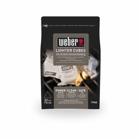 Weber BBQ Lighter Cubes outdoor kitchen cooking station with sink