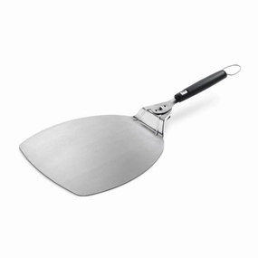Weber BBQ Pizza Paddle outdoor kitchen cooking station with sink