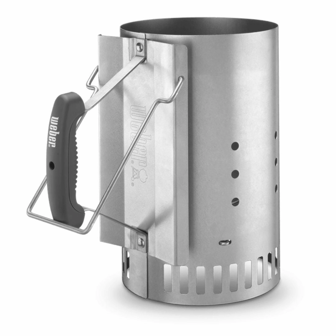 Weber BBQ Rapid Fire Chimney Starter Set