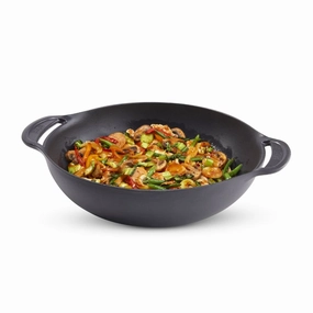 Weber GBS Wok & Steamer outdoor kitchen cooking station with sink