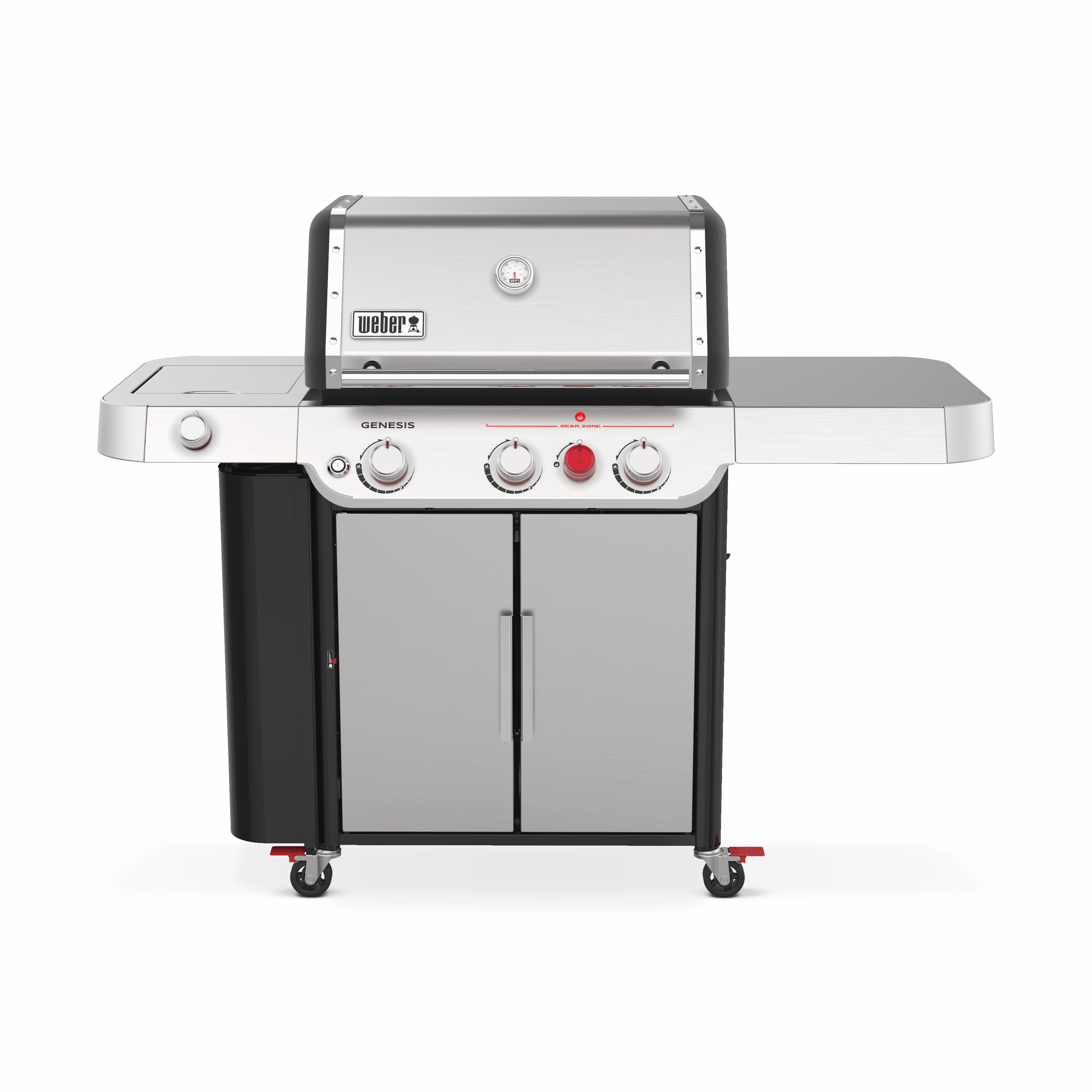 Weber Genesis Stainless Steel S-335 3-Burner 64,000 BTU Propane BBQ - 35400001