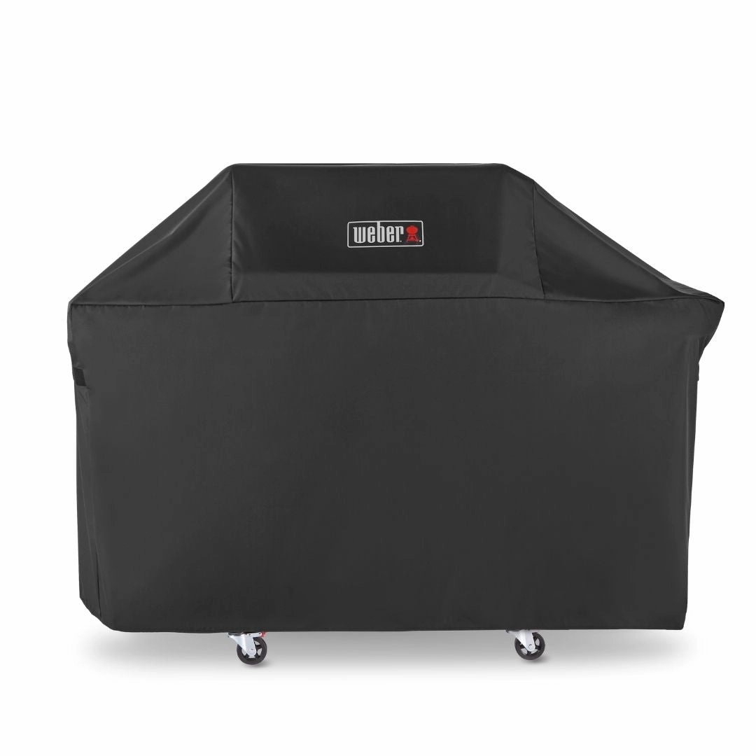 Weber Premium Barbecue Cover Genesis - 300 Series outdoor kitchen cooking station with sink