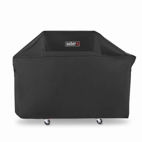 Weber Premium Barbecue Cover Genesis - 300 Series outdoor kitchen cooking station with sink