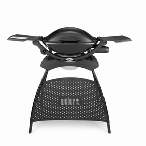 Weber Q 2000 Gas Barbecue With Stand outdoor kitchen cooking station with sink