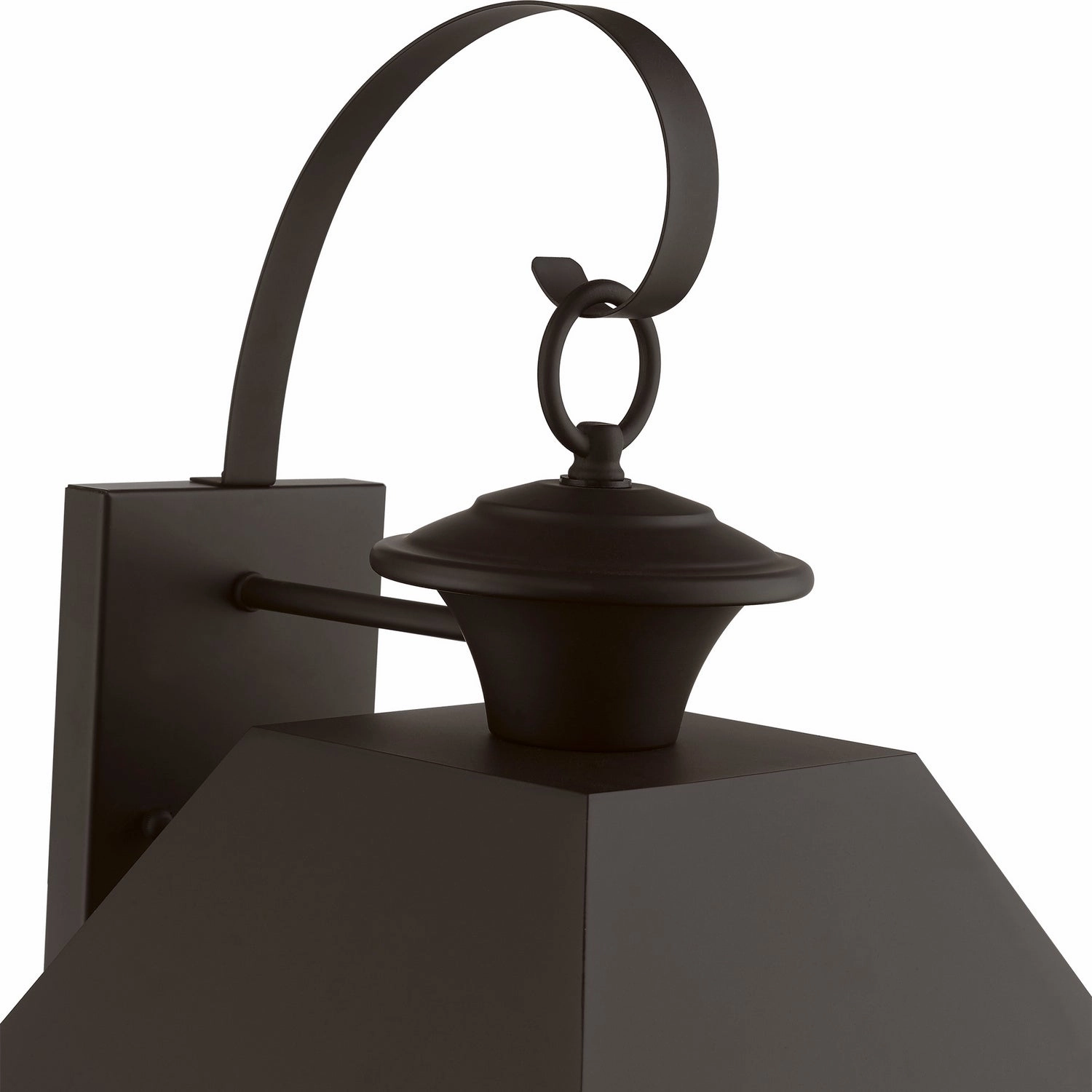 Wentworth Three Light Outdoor Wall Lantern Bronze w/Antique Brass Finish Cluster