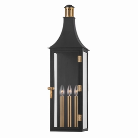 Wes 3-Light Exterior Wall SconceWeatherproof outdoor lighting