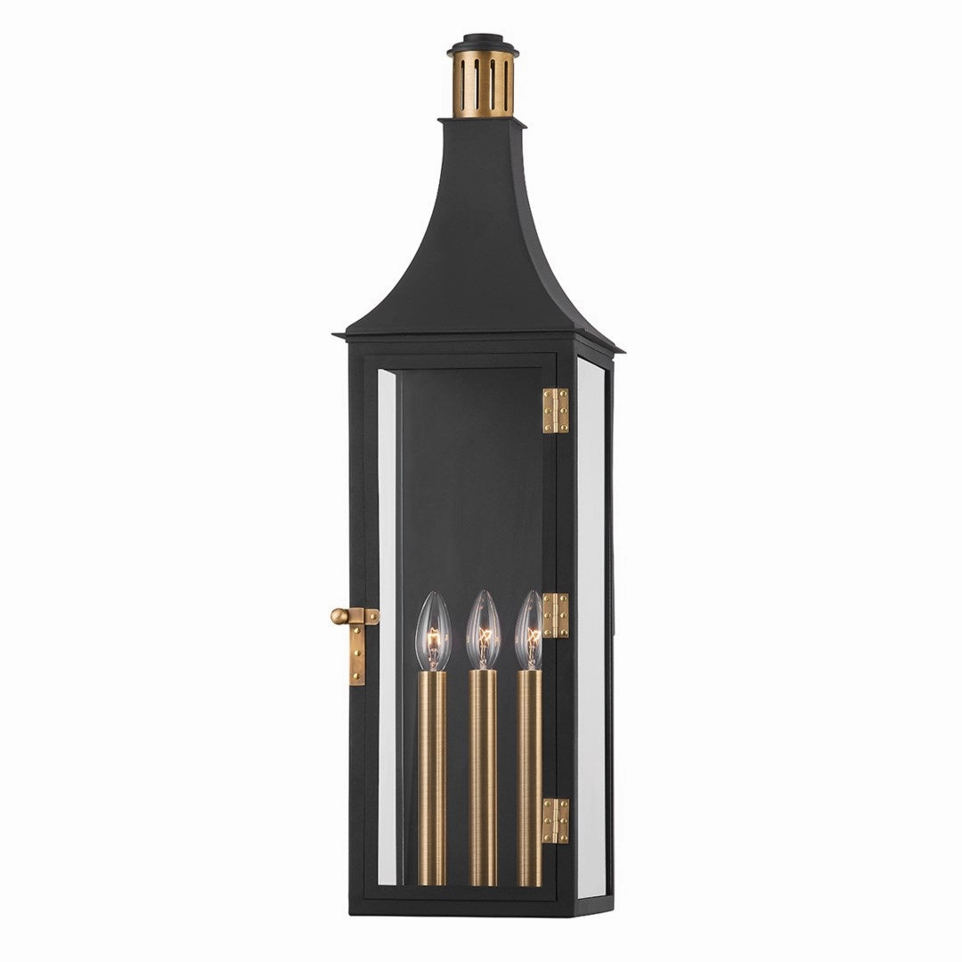 Wes 3-Light Exterior Wall SconceWeatherproof outdoor lighting