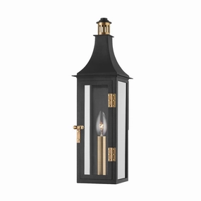 Wes One Light Outdoor Wall Sconce Patina BrassOutdoor wall sconces with motion sensor