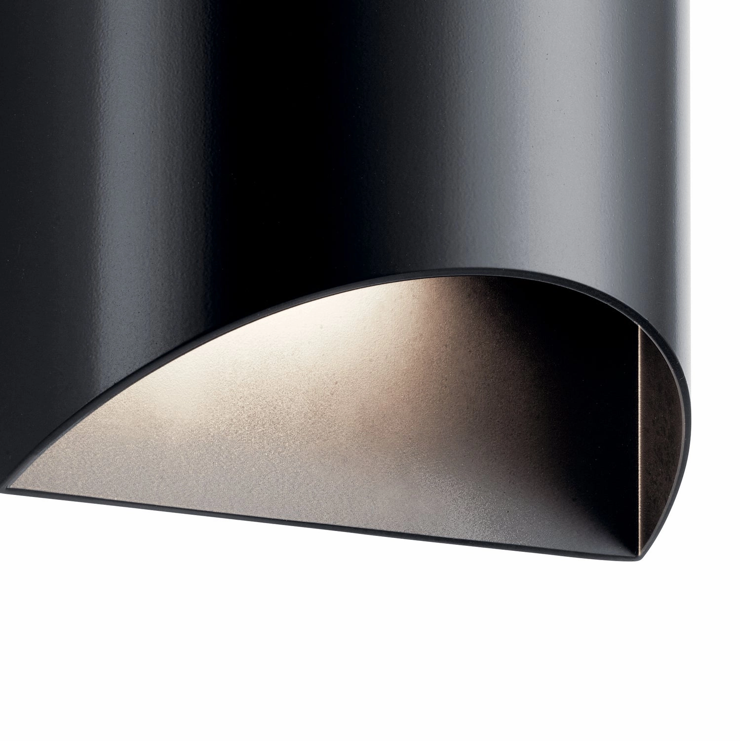 Wesley LED Outdoor Wall Mount Black