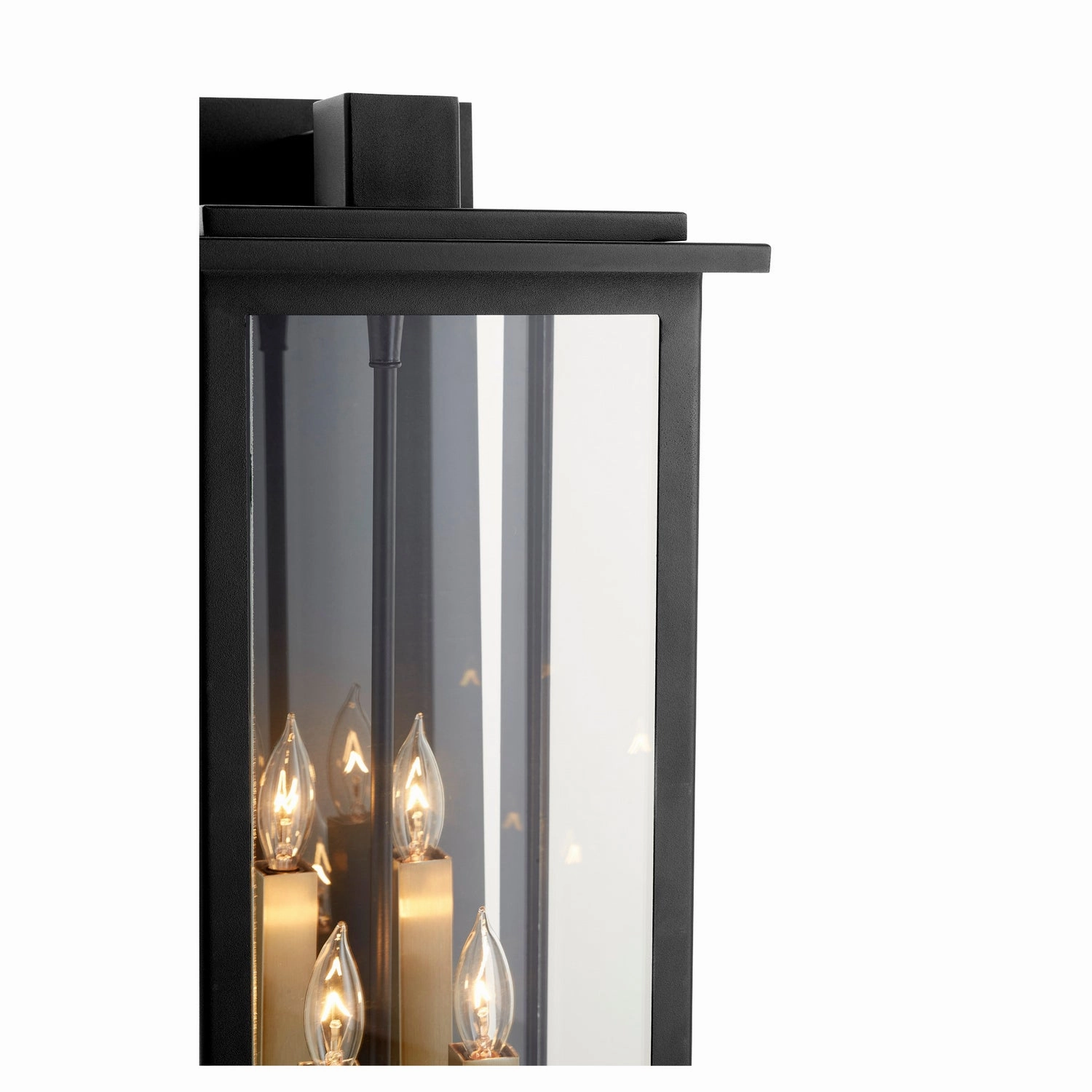 Westerly Four Light Lantern Textured Black