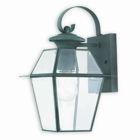 Westover One Light Outdoor Wall Lantern CharcoalOutdoor wall sconces with motion sensor