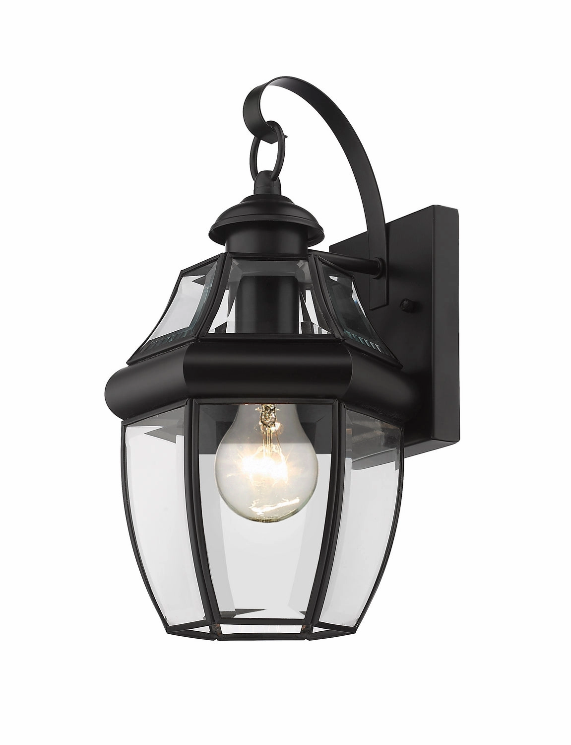Westover One Light Outdoor Wall Light BlackOutdoor wall sconces with motion sensor