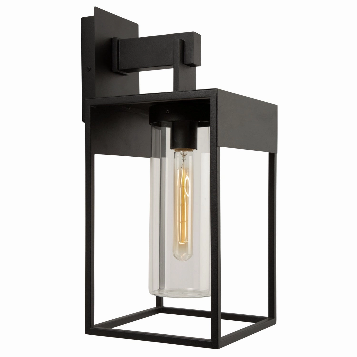 Weybridge One Light Outdoor Wall Mount BlackOutdoor wall sconces with motion sensor