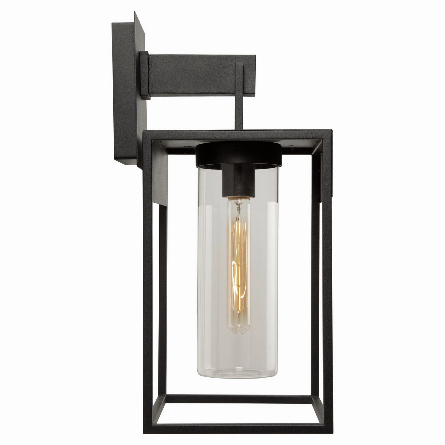 Weybridge One Light Outdoor Wall Mount Black