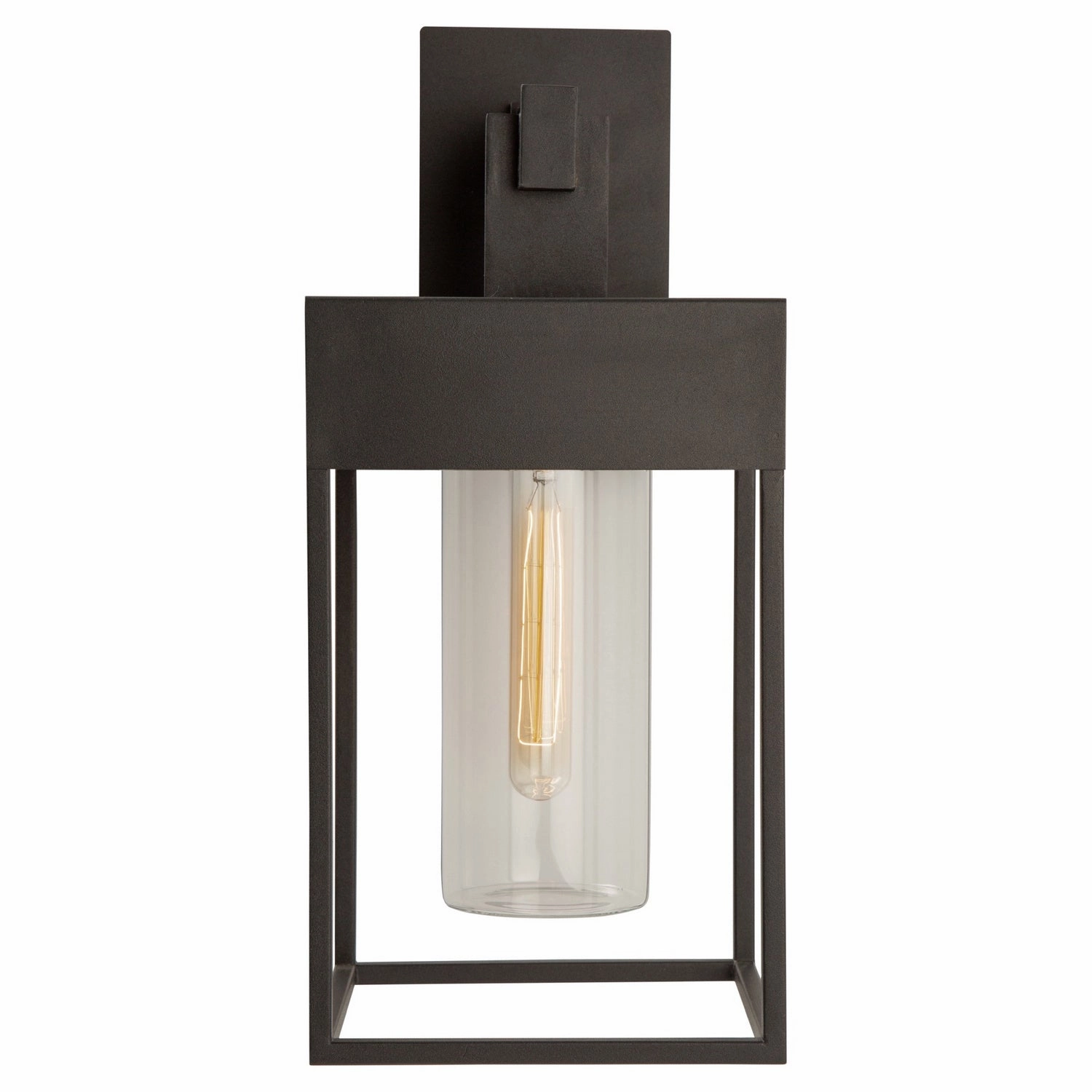 Weybridge One Light Outdoor Wall Mount Black