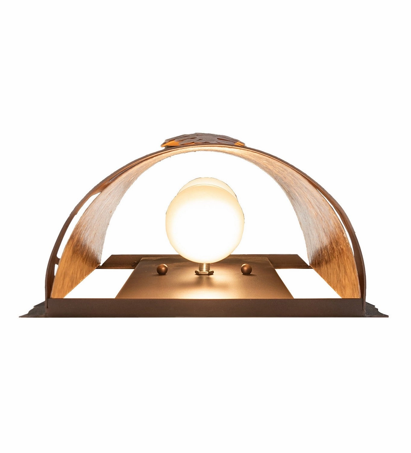 Whispering Pines Two Light Wall Sconce Mahogany Bronze