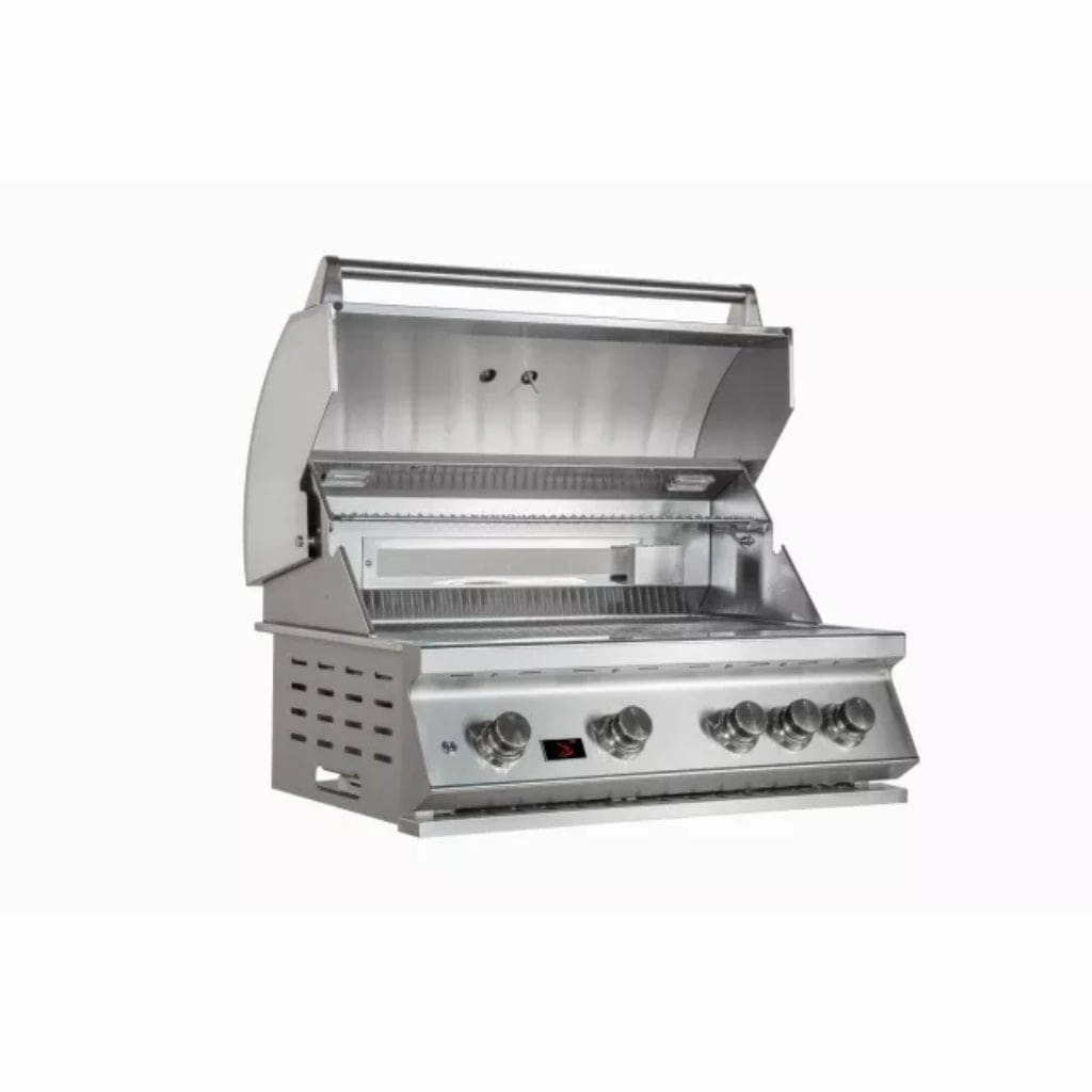 Whistler by Bonfire Outdoor 34 inch Built-In 4-Burner Natural Gas Grill with Infrared Rear Burner CBB4-NG