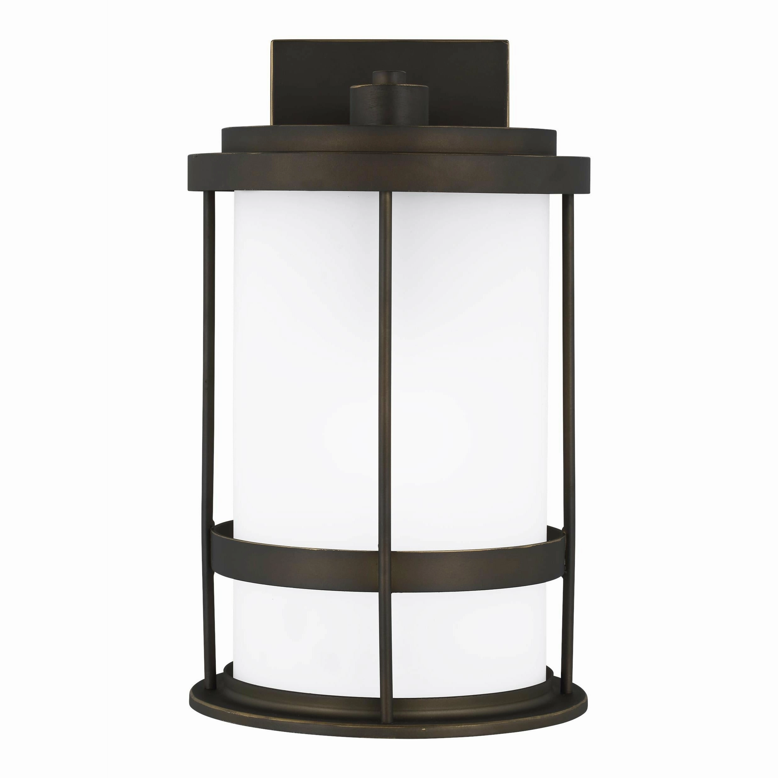 Wilburn Medium 1-Light Outdoor Wall Light (with Bulb)