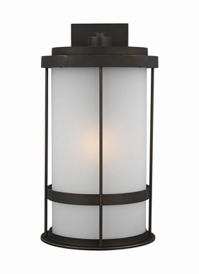 Wilburn One Light Outdoor Wall Lantern Antique BronzeOutdoor wall sconces with motion sensor