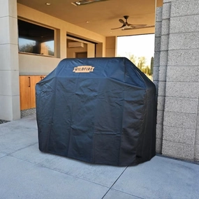 Wildfire Ranch 42" Black Vinyl Grill Cart Cover WF-GCC42Stainless steel BBQ tool set