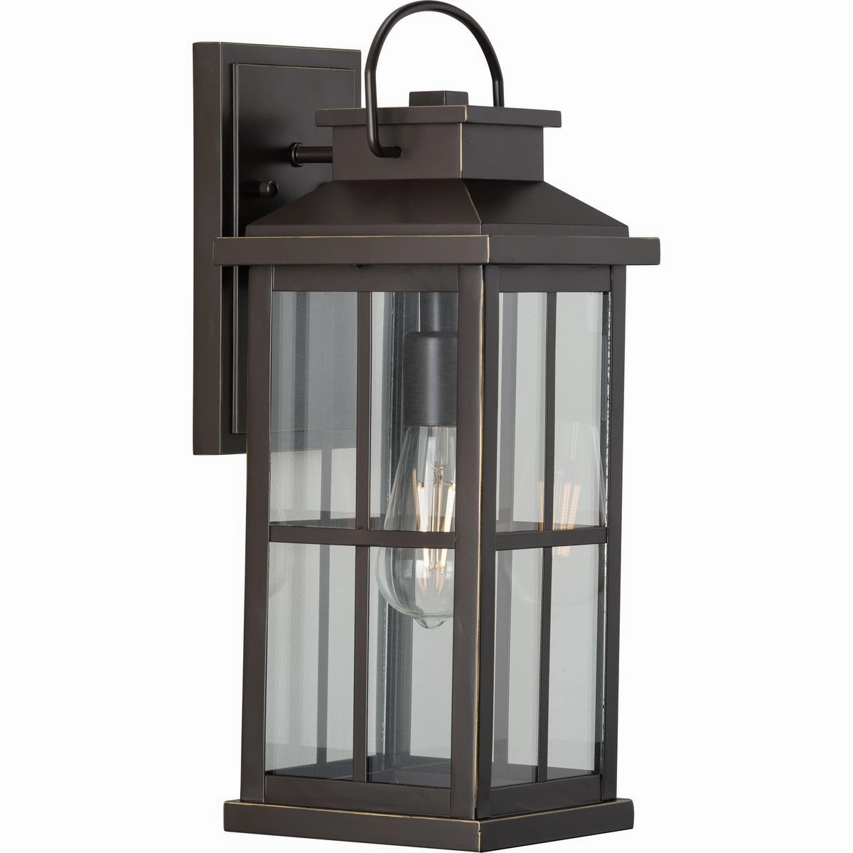 Williamston One Light Wall Lantern Antique Bronze