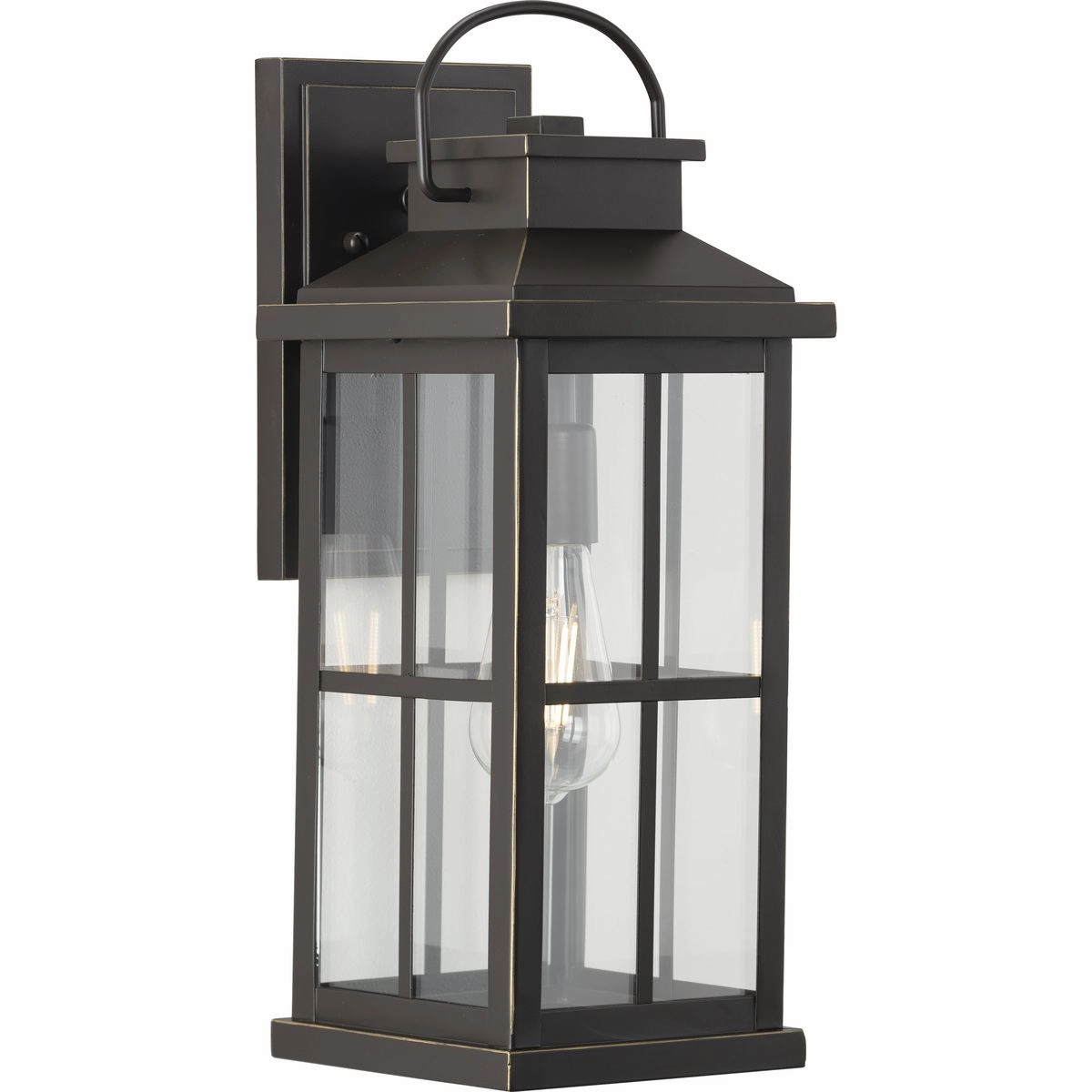 Williamston One Light Wall Lantern Antique Bronze