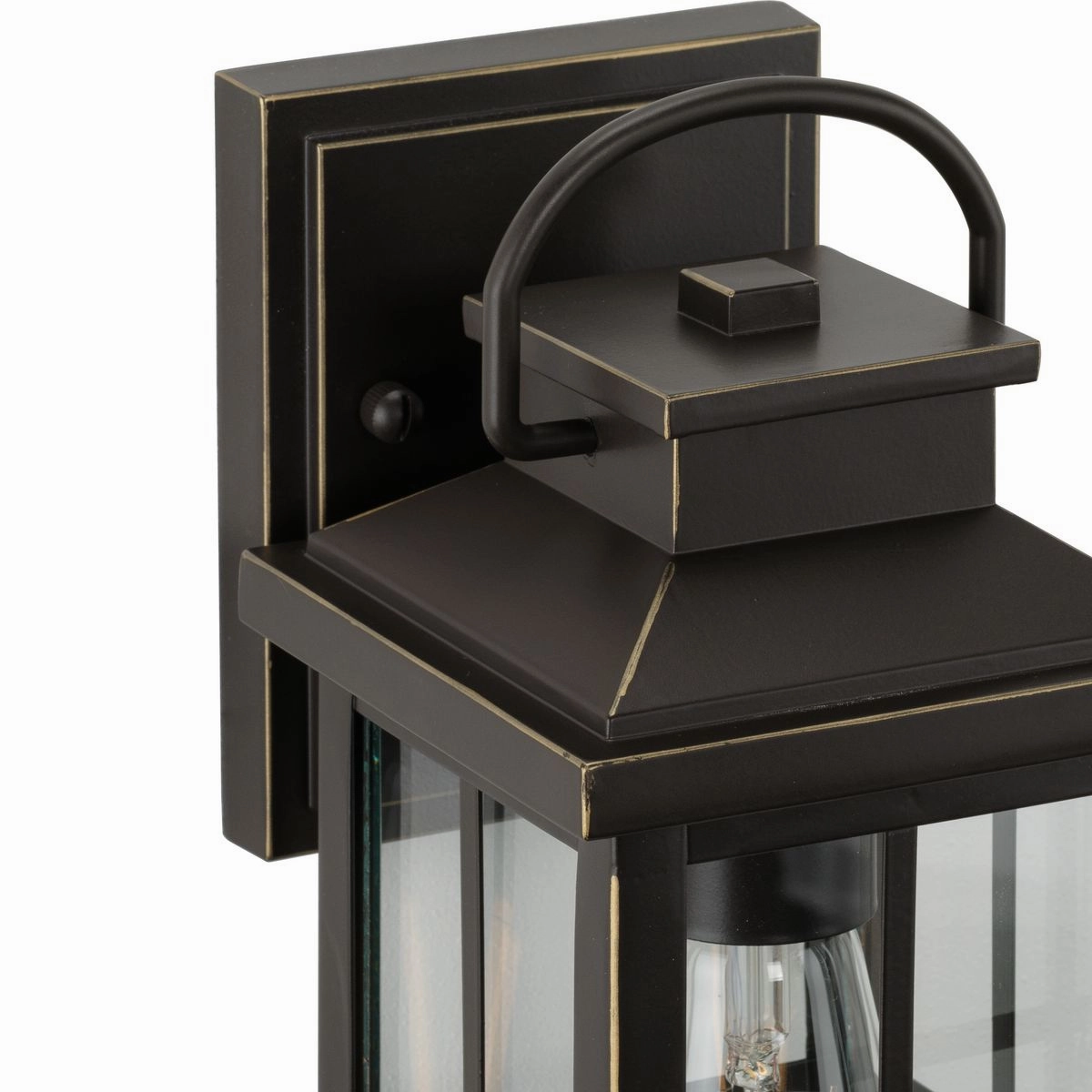 Williamston One Light Wall Lantern Antique Bronze