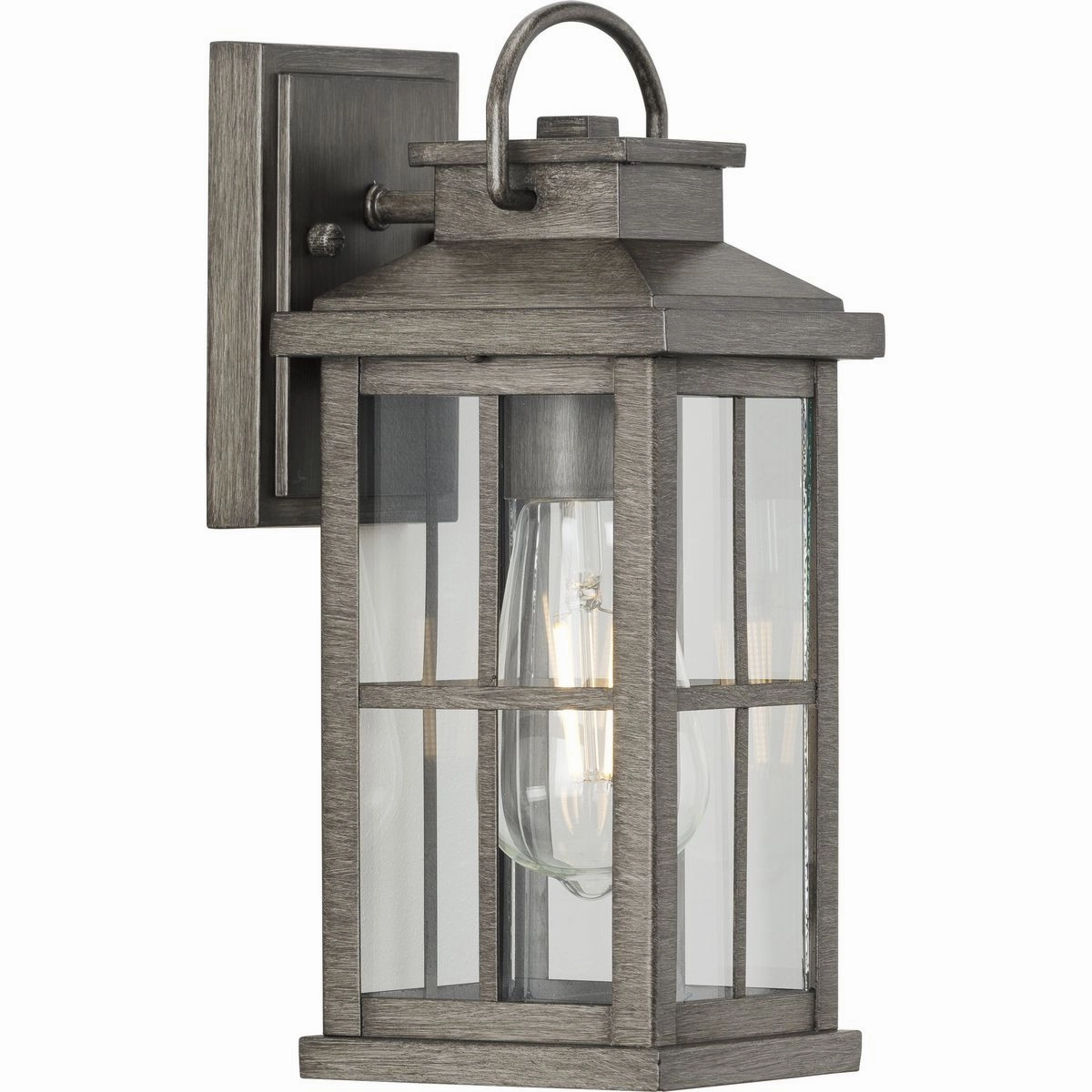 Williamston One Light Wall Lantern Antique Pewter