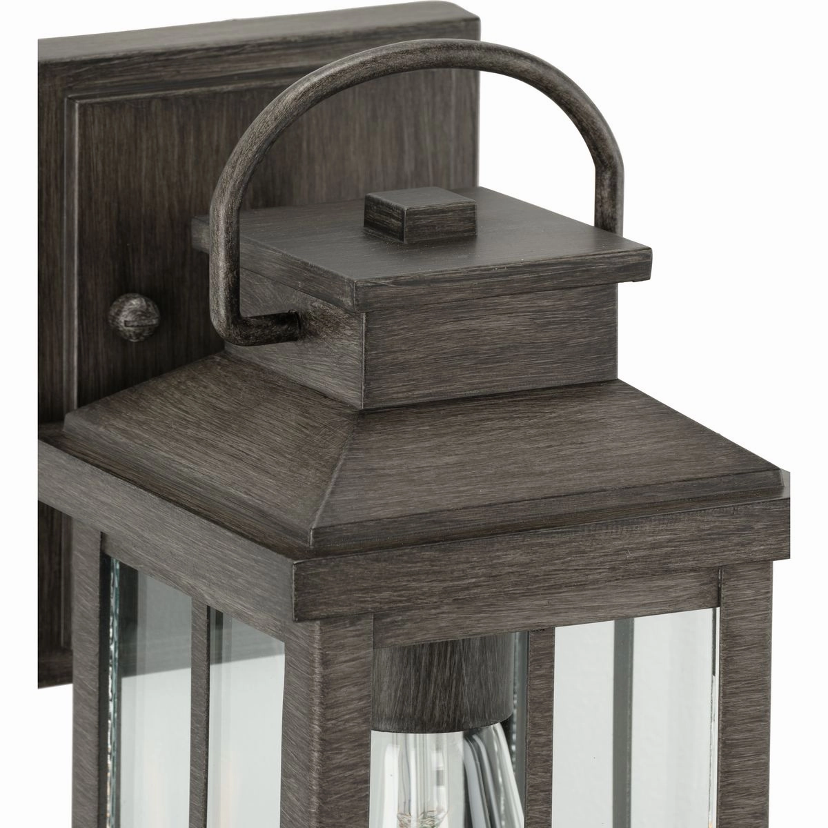 Williamston One Light Wall Lantern Antique Pewter