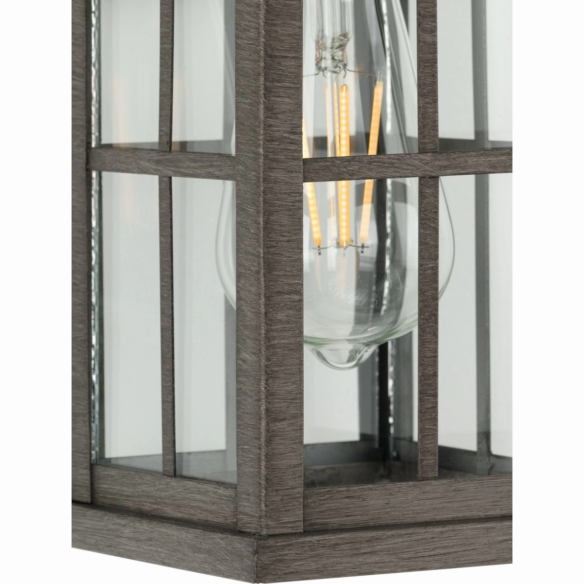 Williamston One Light Wall Lantern Antique Pewter