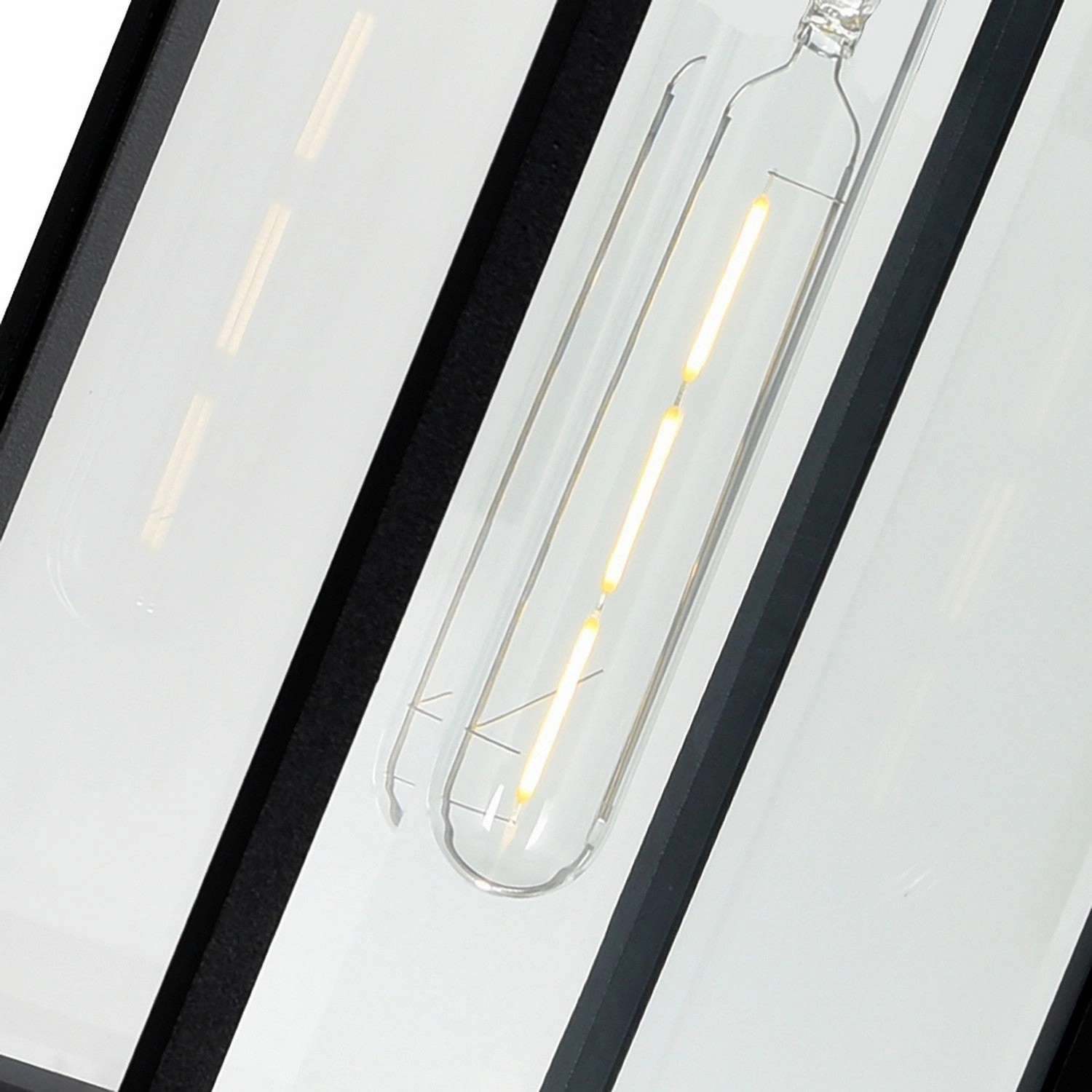 Windsor One Light Outdoor Wall Mount Black