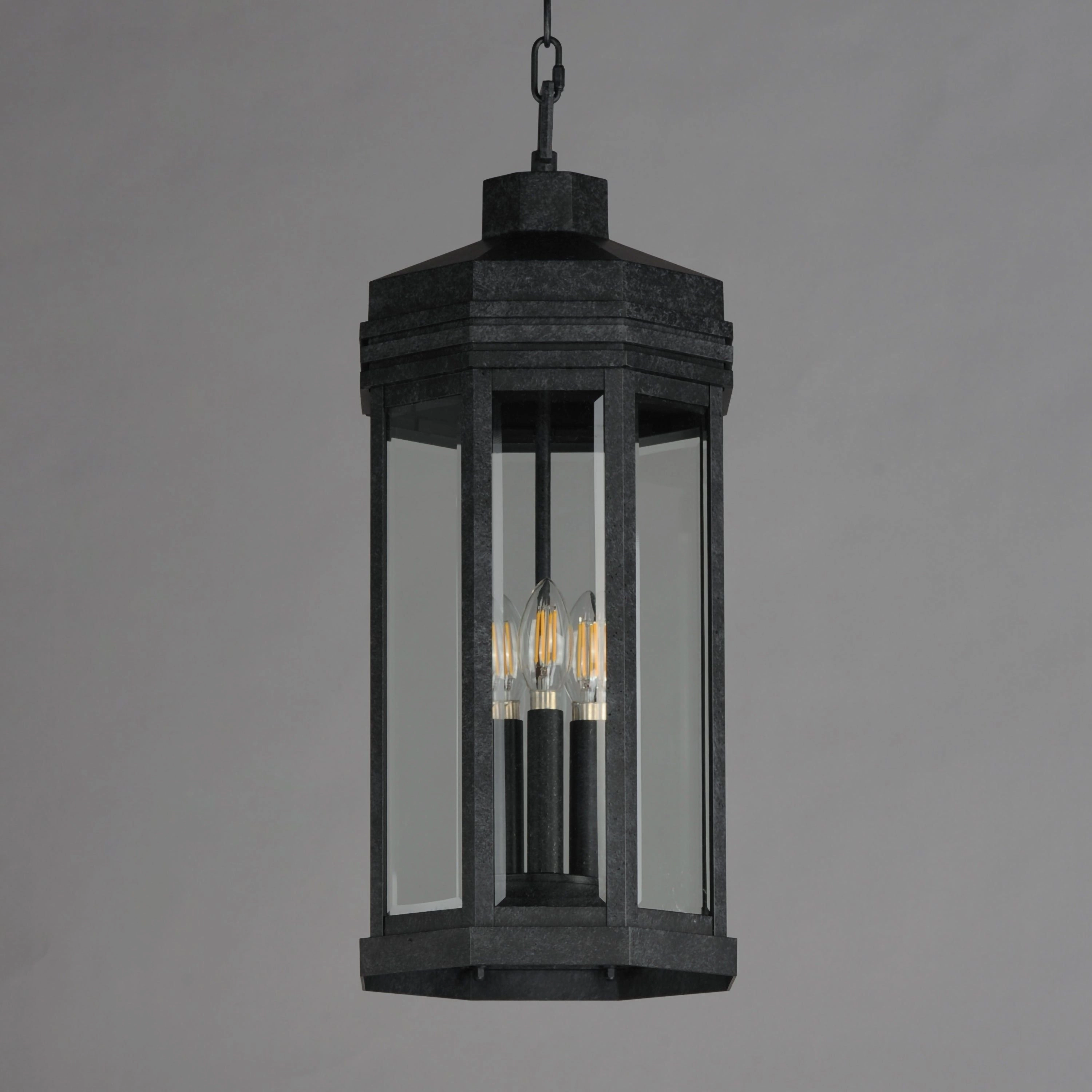 Wright 3-Light Outdoor Pendant