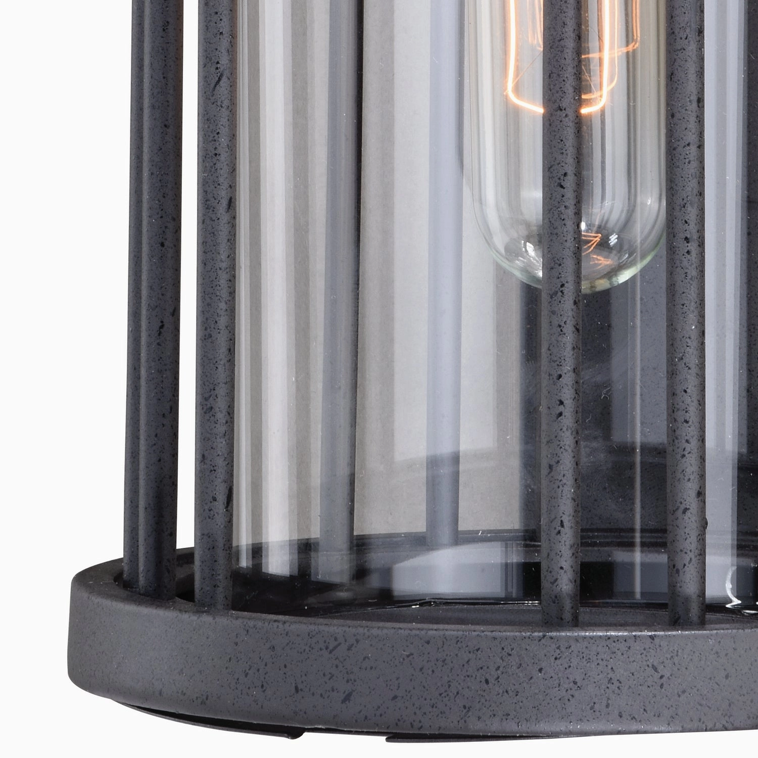 Wrightwood One Light Outdoor Wall Mount Vintage Black