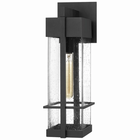 Wynn One Light Outdoor Wall Mount Earth BlackOutdoor wall sconces with motion sensor