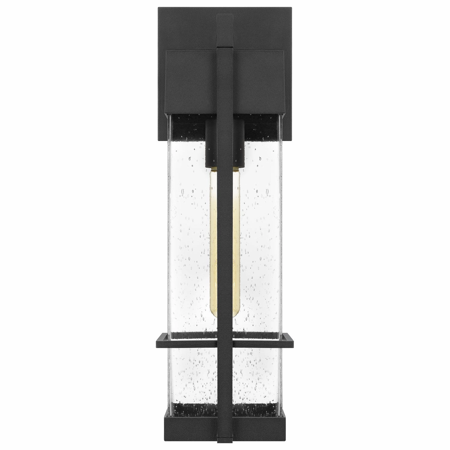 Wynn One Light Outdoor Wall Mount Earth Black