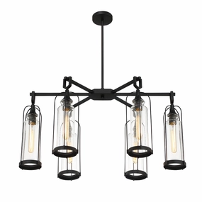 Yasmin 35" 6 Light Outdoor ChandelierWeatherproof outdoor lighting
