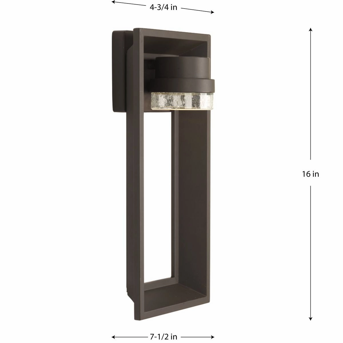 Z-1010 Led LED Wall Lantern Architectural Bronze