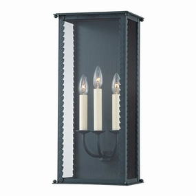 Zuma Three Light Outdoor Wall Sconce VerdigrisOutdoor wall sconces with motion sensor