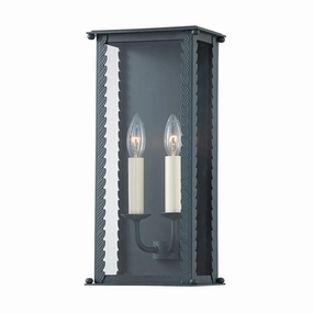 Zuma Two Light Outdoor Wall Sconce VerdigrisOutdoor wall sconces with motion sensor
